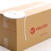 VELCRO® Brand Sew-on 10mm tape WHITE LOOP case of 60 rolls