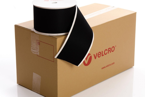 VELCRO® Brand PS14 Stick-on 150mm tape BLACK HOOK case of 6 rolls