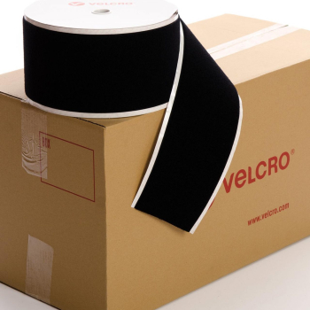 VELCRO® Brand PS14 Stick-on 150mm tape BLACK LOOP case of 6 rolls