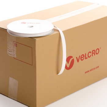 VELCRO® Brand PS14 Stick-on 16mm tape WHITE HOOK case of 45 rolls