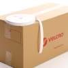 VELCRO® Brand PS14 Stick-on 20mm tape WHITE LOOP case of 42 rolls