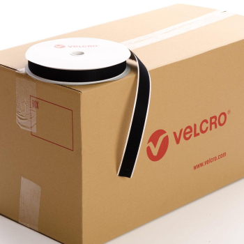 VELCRO® Brand PS14 Stick-on 30mm tape BLACK HOOK case of 30 rolls