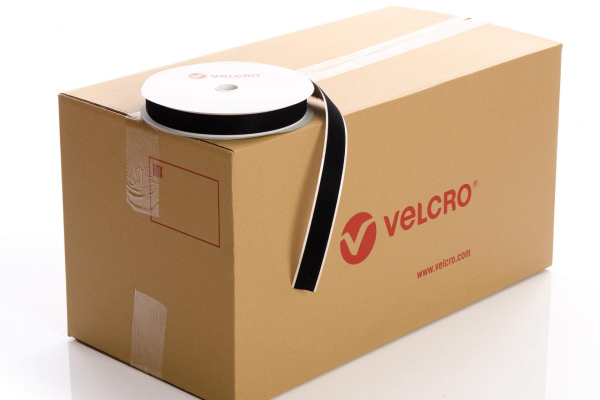 VELCRO® Brand PS14 Stick-on 30mm tape BLACK HOOK case of 30 rolls
