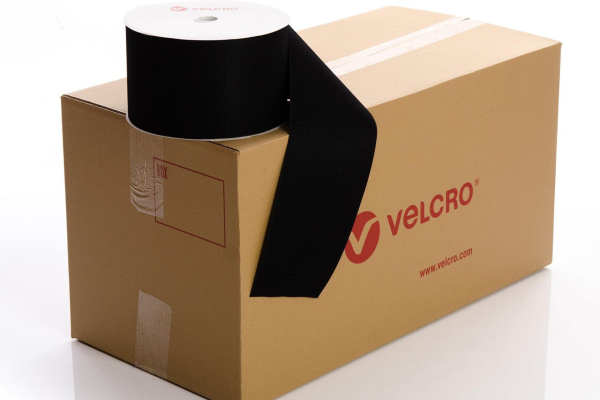 VELCRO® Brand Sew-on 150mm tape BLACK HOOK case of 6 rolls