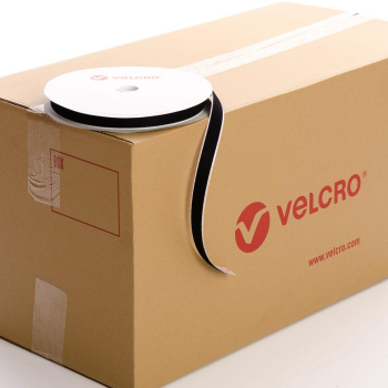 VELCRO® Brand PS15 FR Stick-on 20mm BLACK HOOK case of 42 rolls