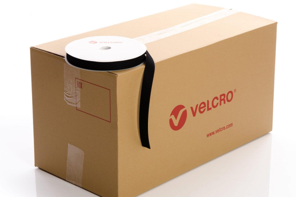 VELCRO® Brand Sew-on 30mm tape BLACK HOOK case of 36 rolls