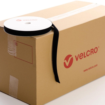 VELCRO® Brand Sew-on 30mm tape BLACK LOOP case of 36 rolls