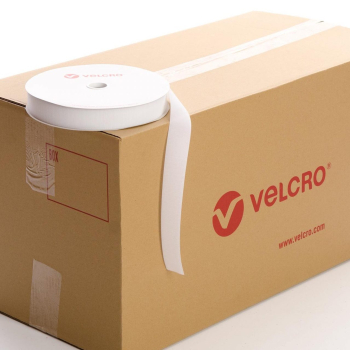 VELCRO® Brand Sew-on 38mm tape WHITE HOOK case of 27 rolls