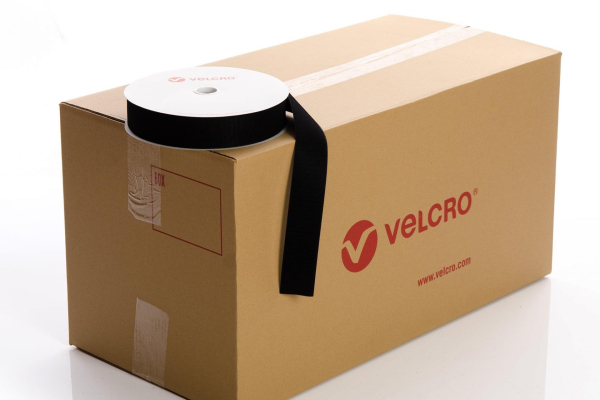 VELCRO® Brand Sew-on 50mm tape BLACK HOOK case of 21 rolls