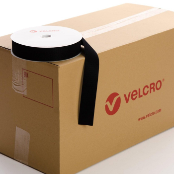 VELCRO® Brand Flame Retardant Sew-on 50mm tape BLACK HOOK case of 21 rolls