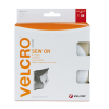 VELCRO® Brand Sew-on 5m x 20mm tape WHITE