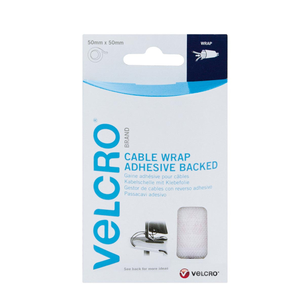 VELCRO® Brand Cable wrap - adhesive backed