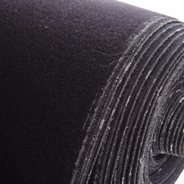 25mtr roll 1400mm VELCRO® Brand Velour LOOP BLACK