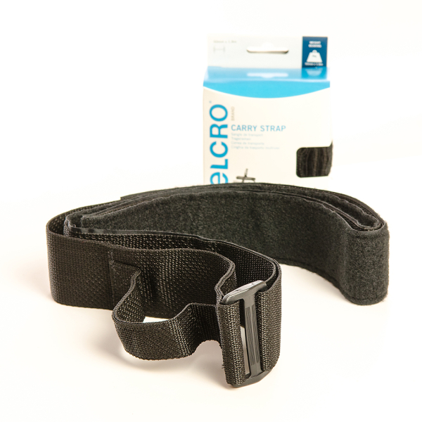 VELCRO® Brand Carry strap 1.8m x 50mm BLACK