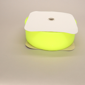 ALFATEX® Brand Sew-on 100mm tape FLUORESCENT YELLOW LOOP 25mtr roll