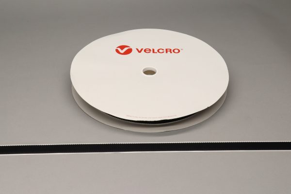 VELCRO® Brand PS30 Stick-on 25mm MVA8 MOULDED HOOK 25mtr roll BLACK