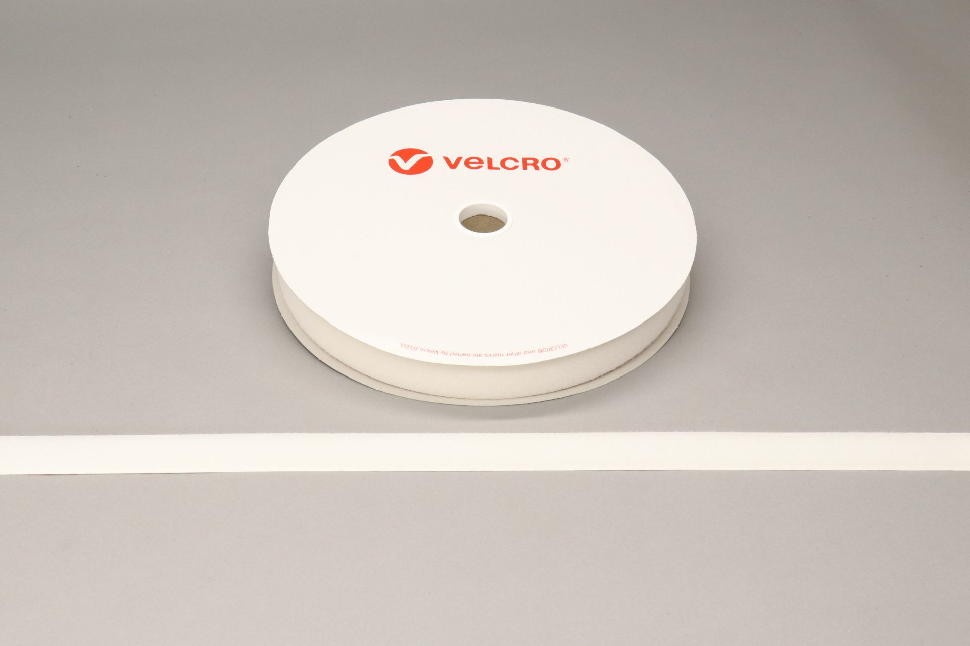 VELCRO Brand PS14 Stick on 25mm tape WHITE LOOP 25mtr roll MPD