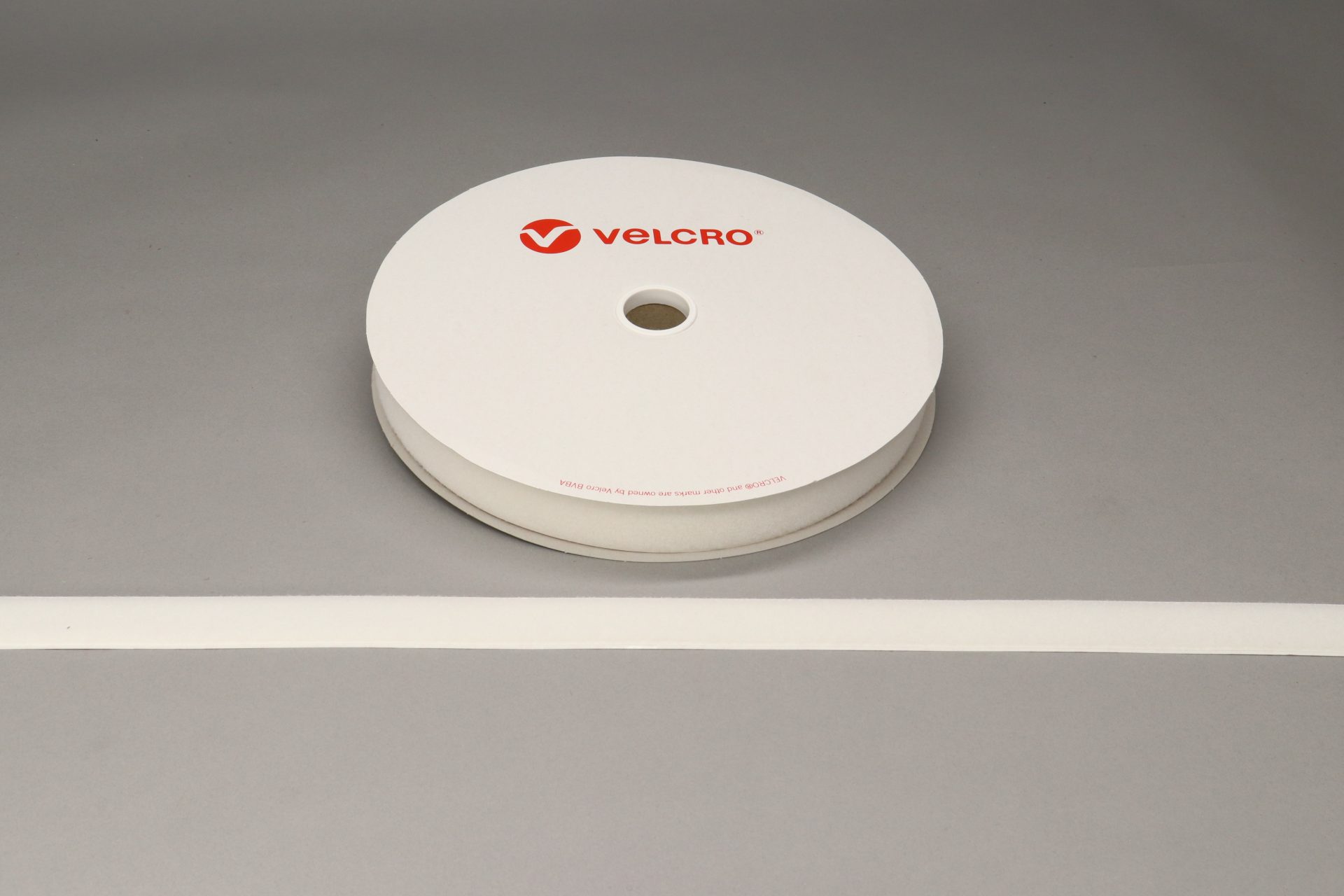 VELCRO® Brand PS14 Stick-on 30mm tape WHITE LOOP 25mtr roll