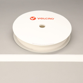 VELCRO® Brand PS14 Stick-on 38mm tape WHITE LOOP 25mtr roll