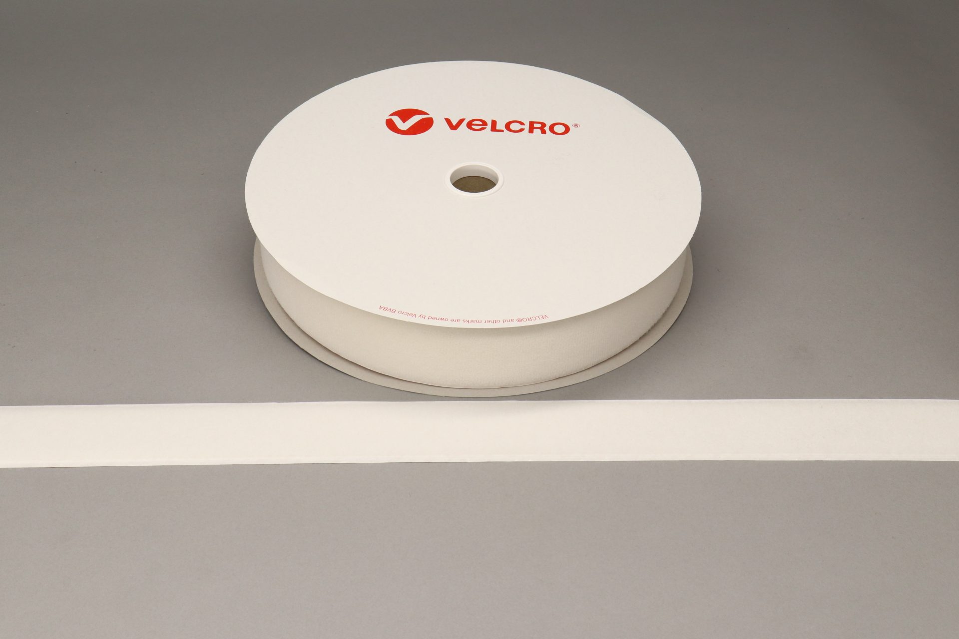 VELCRO® Brand PS14 Stick-on 50mm tape WHITE LOOP 25mtr roll