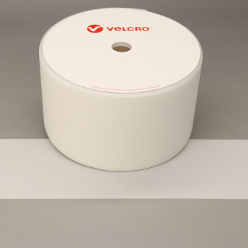VELCRO® Brand Sew-on 150mm tape WHITE HOOK 25mtr roll