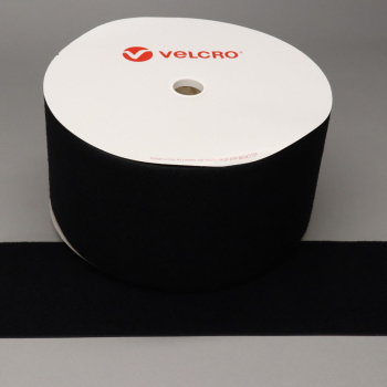 VELCRO® Brand Sew-on 150mm tape BLACK LOOP 25mtr roll