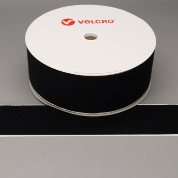 VELCRO® Brand PS15 FR Stick-on 100mm tape BLACK LOOP 25mtr roll