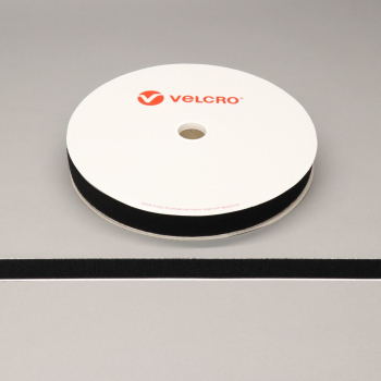 VELCRO® Brand PS15 FR Stick-on 30mm tape BLACK LOOP 25mtr roll