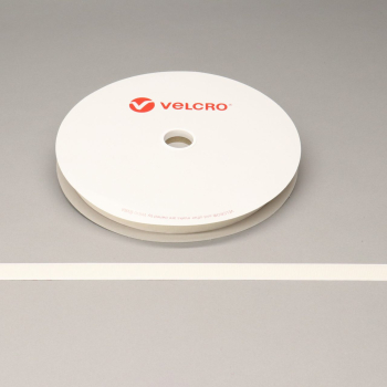 VELCRO® Brand PS18 Stick-on 16mm tape WHITE HOOK 25mtr roll
