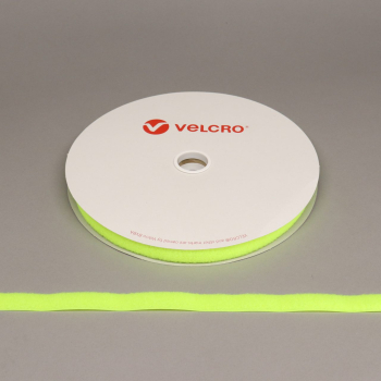 VELCRO® Brand Sew-on 20mm tape FLUORESCENT YELLOW LOOP 25mtr roll