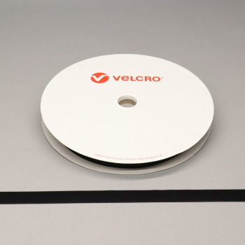 VELCRO® Brand sew-on 25mm tape BLACK HTH805 HOOK 50mtr roll