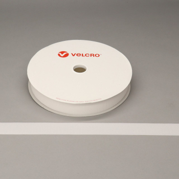 VELCRO® Brand Sew-on 38mm tape WHITE HOOK 25mtr roll