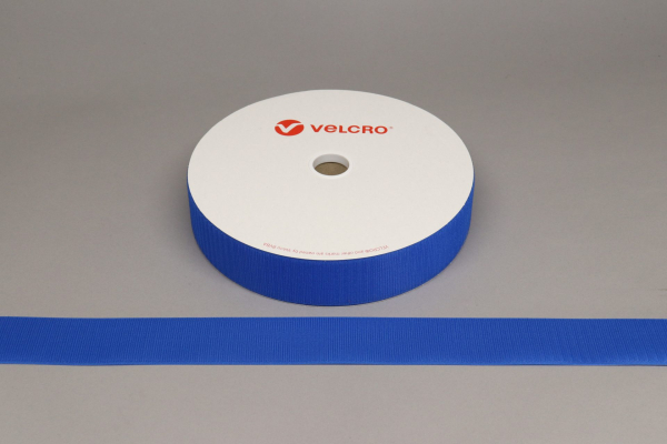VELCRO® Brand Sew-on 50mm tape ROYAL BLUE HOOK 25mtr roll