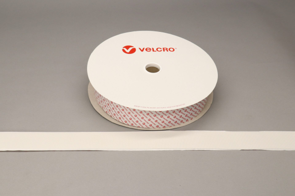 VELCRO® Brand PS52 HEAVY DUTY stick-on 50mm tape WHITE HOOK 25mtr roll