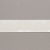 VELCRO® Brand PS14 Stick-on 22mm coins WHITE HOOK 25mtr roll