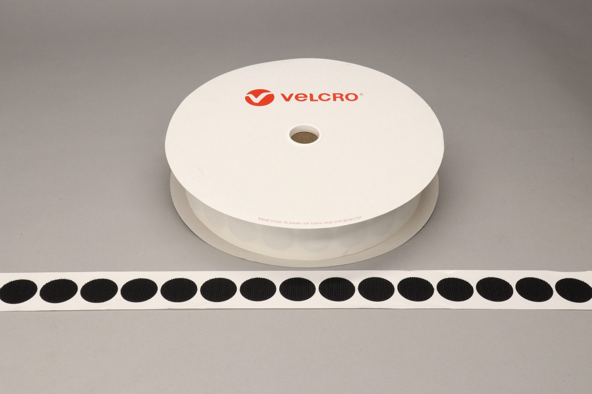 Velcro hook shop and loop coins