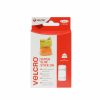 VELCRO® Brand 100 Stick-on EASY-COINS® 35mm x 12mm WHITE