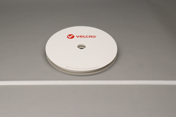 VELCRO® Brand Sew-on FR tape WHITE LOOP roll