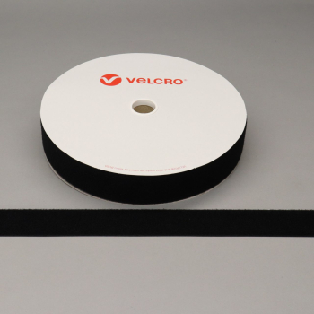 VELCRO® Brand Sew-on 50mm FR tape BLACK LOOP 25mtr roll