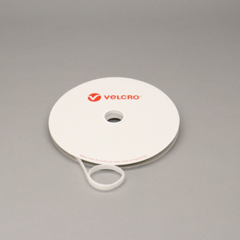 VELCRO® Brand ONE-WRAP® 10mm tape WHITE 25mtr roll
