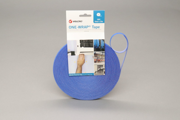 VELCRO® Brand ONE-WRAP® tape ROYAL BLUE roll