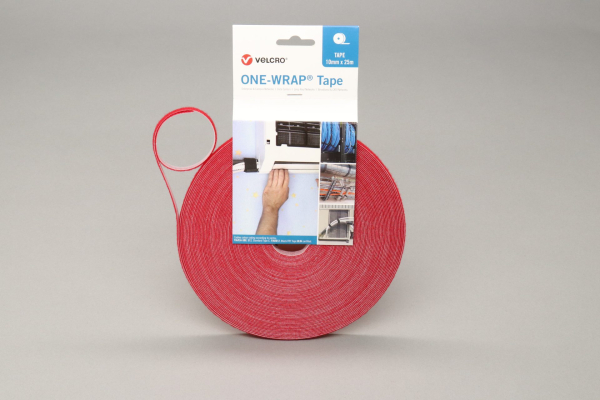 VELCRO® Brand ONE-WRAP® tape RED roll
