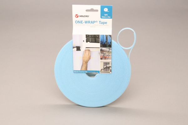 VELCRO® Brand One-Wrap® Tape Blue
