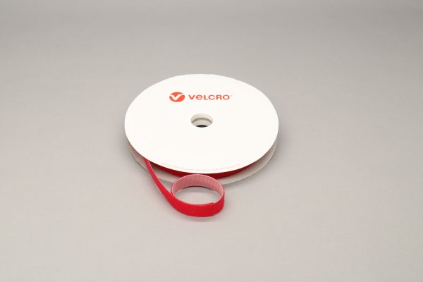 VELCRO® Brand ONE-WRAP® 20mm tape RED 25mtr roll