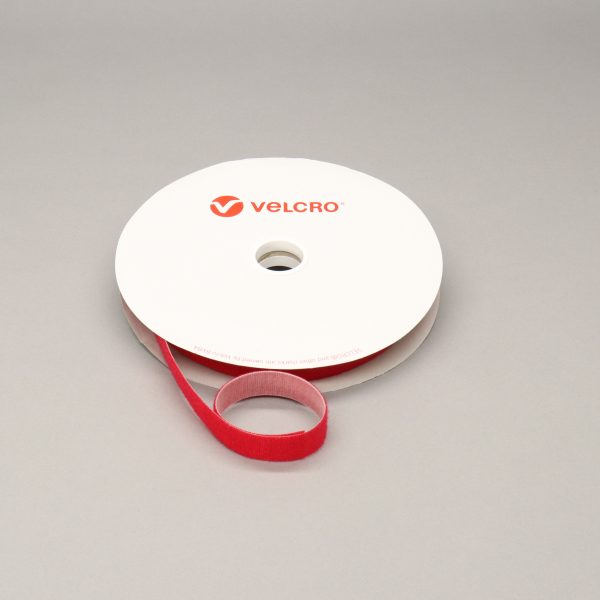 VELCRO® Brand ONE-WRAP® 20mm tape RED 25mtr roll