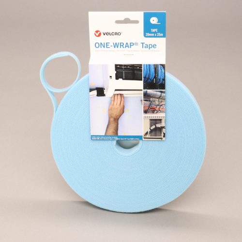 VELCRO® Brand ONE-WRAP® 20mm tape AQUA 25mtr roll