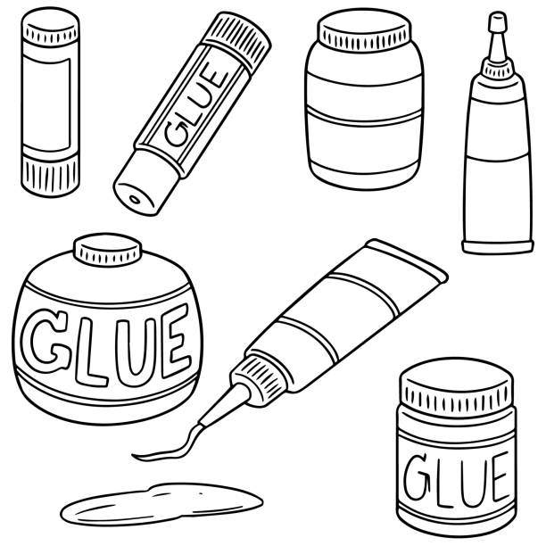 Glue adhesive sticky